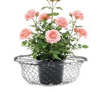 Stainless Planter Inserts, Large Pot Riser Chains, 8x6 Inches Soil Saving Filler with Durable Material, Plant Pot Support, Pots Riser with Sturdy Design, Garden Accessory for Outdoor Indoor Post Rises
