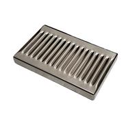 Stainless Products Ltd. Stainless Steel Drip Tray (8" x 5") - Heavy Duty - Perfect for Spills & Drips, Drainage System, Durable & Corrosion-Resistant - Ideal for Brewing & Dispensing