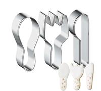 Stainless Ring Molds - Tooth Design Cutter, Non-Stick Baking Molds for Desserts, Family and Friends Indoor Kitchen Use, Easy DIY Baking Tool, Home Parties and Colleagues