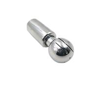 Stainless Rotary Spray Ball, SS304 Sanitary Rotary Spray Ball BSP Female Thread 360 Degree Multiple Sizes 1pc(3/8inch)