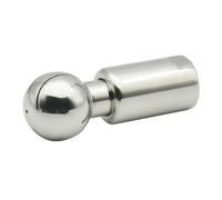 Stainless Rotary Spray Ball, Stainless Steel Rotary Spray Ball for Tank Cleaning BSP 316L Multiple Thread Sizes(1/4inch)