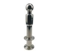 Stainless Rotary Spray Ball, Tri Clamp Rotating Spray Ball SS304 Stainless Steel 1.5X(1.5-2) inch(1.5x2inch)