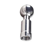 Stainless Rotary Spray Cleaning Ball, SS304 Rotary Spray Ball BSPT Female Thread 360 Degree CIP Tank Cleaning 1/2-2 Inch(2inches)