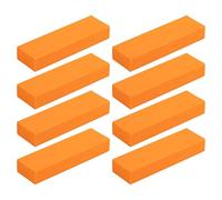 Stainless Scratch Remover for cookware restoration | 8 piece reusable rubber stain eraser set with polishing action & metal brightening support for steel copper aluminum brass silver pots sink oven st