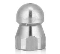 Stainless Seel 3/8" High Pressure Washer Drain Hose Sewer Cleaning Pipe Nozzle Easy to Install Pressure Washer Jet Daily ToolDaily necessities