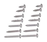 Stainless Self Tapping Screws, 304 Stainless Steel Cross Self Tapping Screws 200Pcs M3 Pan Head Screw Hardware Fasteners Bolts Assortment Kit