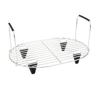Stainless Steam Rack Pressure Cooker Multi-Function Roast & Steamer Rack For Cooker Accessories With Silicone Feet & Handles