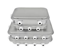 Stainless Steel 100Ton Multi-Wire Load Cell Junction Box IP67 Waterproof & Anti-Corrosion Heavy-Duty Truck Scale & Weighbrid(4 out 1)