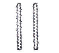 Stainless Steel 14Inch Chain Chainsaw 3/8" LP .050" 52 DL Semi Chisel Electric Chainsaw Spare for Woodworking Logging Pruning,2X Chain