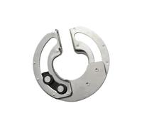 Stainless Steel 180 Degree Hidden Fan-Shaped Sliding Rotating Door Hinge Industrial Machinery Electrical 1Pcs