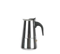 Stainless Steel 2/4/6/9 Cups Mocha Espresso Latte Stovetop Filter Moka Coffee Maker Pot For Kitchen(100ml)