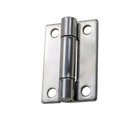 Stainless Steel 2.5 Inch Square Corner 60 * 40 Thickened Narrow Edge Industrial Hinge 1Pcs