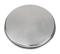Stainless Steel 201 Cake Baking Pan Round Shape For Home Oven Use With Smooth Release For Surface And Build Quality In Classic Silver Size 20cm(A28CM)