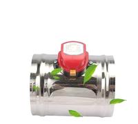 Stainless Steel 201 Damper Air Valve Motorized Check Valve Pipe 80/100/125/150/200/250mm 220V 12V 24V(200mm,12VDC)