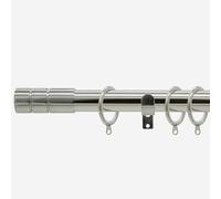 Stainless Steel 28mm Barrel Fixed Length Metal Curtain Pole