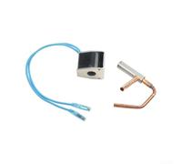 Stainless Steel 2A Solenoid Valve AC 220V Electronic Drive Low Noise Operation for General Refrigerators Water Control