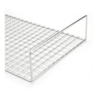 Stainless Steel 3-piece Three-Layer Cake Cooling Rack for Baking Barbecue - Stackable Rust-Resistant Dishwasher-Safe 39.8 X 24.9 X 7 Centimeters