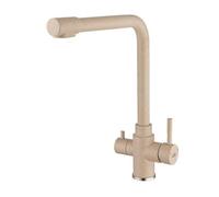Stainless Steel 3 Way Kitchen Faucet with 360° Swivel Mixer for Hot & Cold Water Grifo de Ósmosis para Cocina Design and Stylish