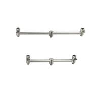 Stainless steel 300 fixed 2 rods Carp Spirit Bar Gris TU