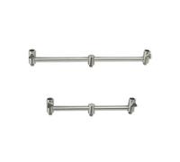 Stainless steel 300 fixed 2 rods Carp Spirit Buzz Bar Gris TU