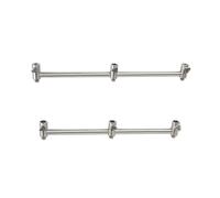 Stainless steel 300 fixed 3 rods Carp Spirit Buzz Gris TU