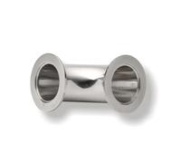 Stainless Steel 304 90 Degree KF40 Elbow Vacuum Fittings ISO-KF Flange Size NW40