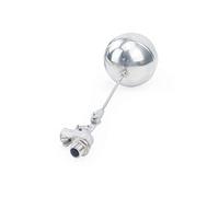Stainless Steel 304 Adjustable Float Valve for Water Tank - Durable Floating Ball Valve for Cistern 1pcs(1Inch)