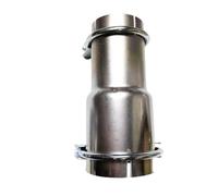 Stainless Steel 304 Auto Exhaust Downpipe Concentric Reducer Pipe(77mm-65mm)