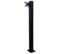 Stainless Steel 304 Garden Faucet Anti-Freeze Free-Standing Outdoor Water Tap Vertical Support for Hose Bib/Basin Brass Faucet for Garden Use