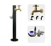 Stainless Steel 304 Garden Water Column Vertical Decorative Fountain Outlet for Irrigation & Garden Watering (Cylindrical Design) & Stylish Solution