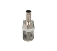 Stainless Steel 304 Hose Barb Filter 1.5mm Mesh Strainer for Pipe Fuel Gas Systems, 8 mm - 16 mm Adaptable Fitting(12MM)