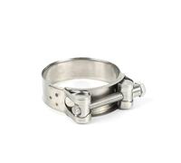 Stainless Steel 304 Hose Clamp Standard 17-252mm Diameter Car Fuel Clips Fasteners for Circular Air Water Pipe,Dia.23mm,25mm