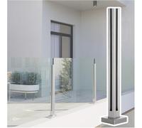 Stainless Steel 304 Länder Post for Stair il Baluster 110CM/43.3inch Tall Corner Post - Modern Design for Home Safety and Style