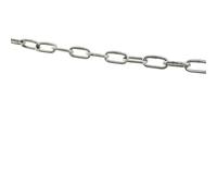 Stainless Steel 304 Long Link Chain Dog Lead Leash Pet Drag Binding Clothesline With Two Snap Hook for Gate Door,Lift Chains(4Meters Long)