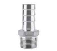 Stainless Steel 304 Male Thread Pipe Fitting Barb