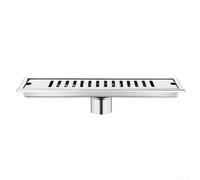 Stainless Steel 304 Shower Floor Drain With Scent Proof Seal And Large Capacity For Bathroom Drainage And Sewer Gas Prevention(Chrome 30cm)