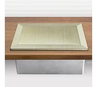 Stainless Steel 304 Trash Can Lid with Built-in Flap Hidden Waste Cover for Countertop Sk Swing Top Design t for Kitchen and Office Use
