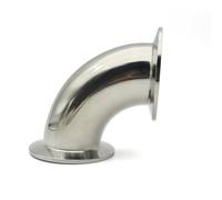 Stainless Steel 304 Vacuum KF Quick Fitting Elbow 90 Degree Elbow Flange Joint KF16 KF25 KF40 KF50(Size:KF16)