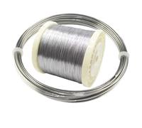 Stainless Steel 304 Wire - 0.8mm x 50m, Heavy Load Capacity, Rust-Resistant, Single Strand Soft Iron Wire, 1-100m Options, for Crafting & Industrial Use
