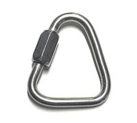 Stainless Steel 316 Delta Quick Link 5/32" or 4mm Marine Grade Triangle