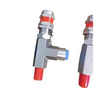 Stainless Steel 316 Pressure Relief Valve 20-6000psig Adjustable 1/4" 3/8" 1/2" Male NPT to Female NPT Safety Replace Swagelok(Male_CP 725-1200 PSIG)