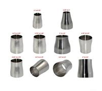 Stainless Steel 316 Sanitary Fittings Welded Reducers for High Demand Industries (1.25 to 1 inch)