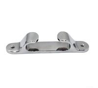 Stainless Steel 316 Straight Fairlead Cleat Performing as Boat Rope Guide Line Guide and Bow Chock on Marine Vessel Decks and Yachts (8 inches)