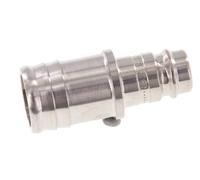 Stainless Steel 316L DN 10 Air Coupling Plug 19 mm Hose Pillar