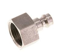 Stainless Steel 316L DN 5 Air Coupling Plug G 3/8 inch Female