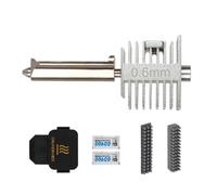 Stainless Steel 3D Printer Hotend Nozzle for 3D Printer Models for Smooth Printing and Durability Replacement Hotend Nozzle