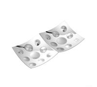 Stainless Steel 4 Section Divided Platter Party Appetiser Tray