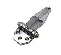 Stainless Steel 4'' Vintage Galvanized Primitive Industrial Barn Farm Door Warehouse Flat Hinge Refrigerator