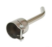 Stainless Steel 45-Degree Curved Angle Welding Nozzle for 850/852/950 Series Hot Air Rework Stations - Extended Bent Tip, 3mm/5mm/6mm/8mm I(8MM)