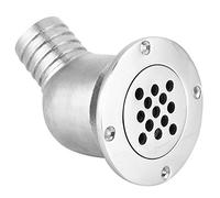 Stainless Steel 45 Degree Deck Drain Scupper, Marine Grade Yacht Drain Replacement, Saltwater Proof Scupper Boat Water Drainage System for Fishing Boats